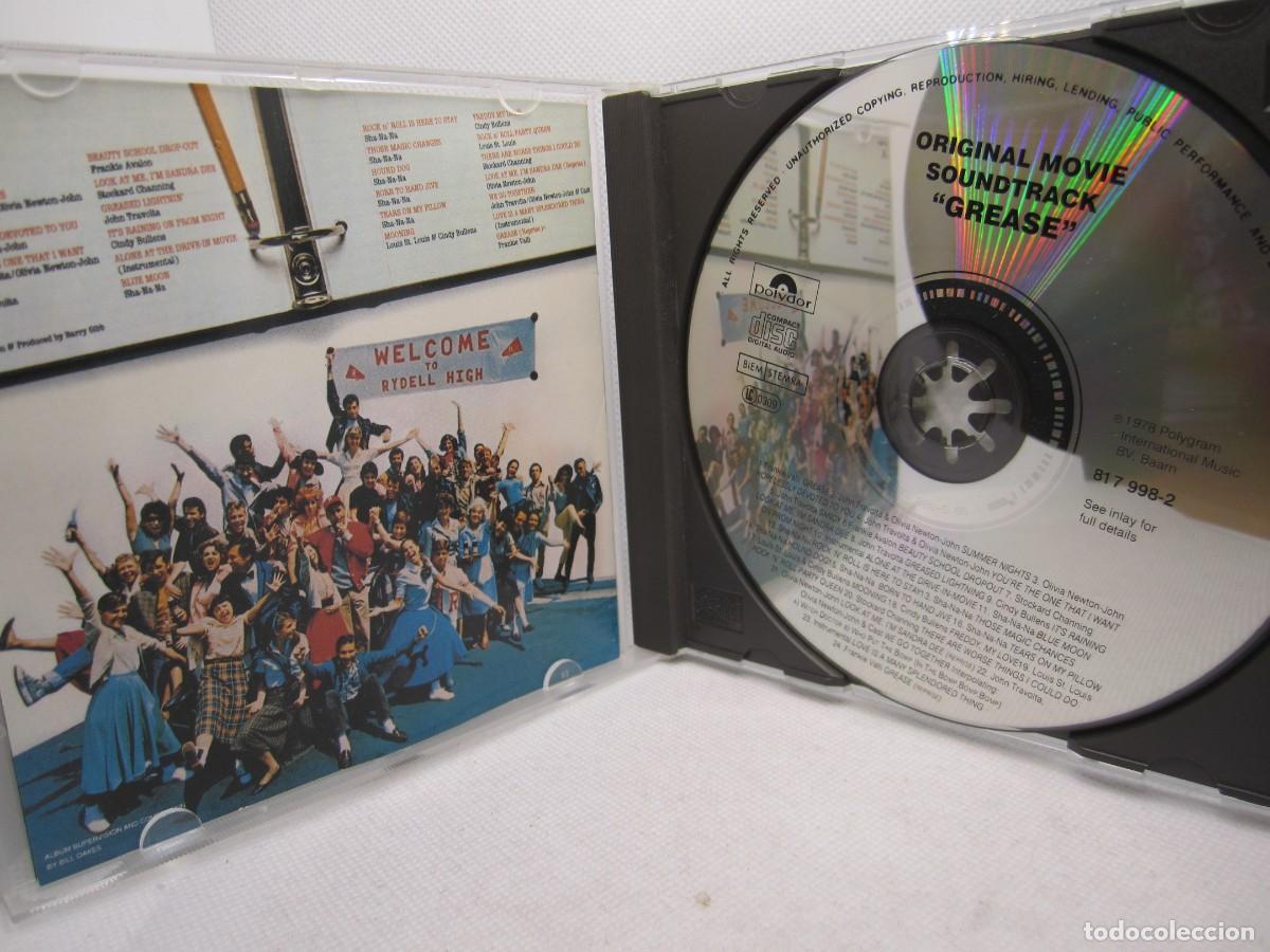 CDs de m&uacute;sica: cd grease the original soudtrack - Foto 2