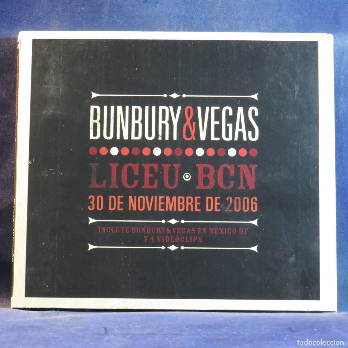 CDs de M&uacute;sica: BUNBURY & VEGAS &ndash; LICEU BCN - 30 DE NOVIEMBRE DE 2006 - CD