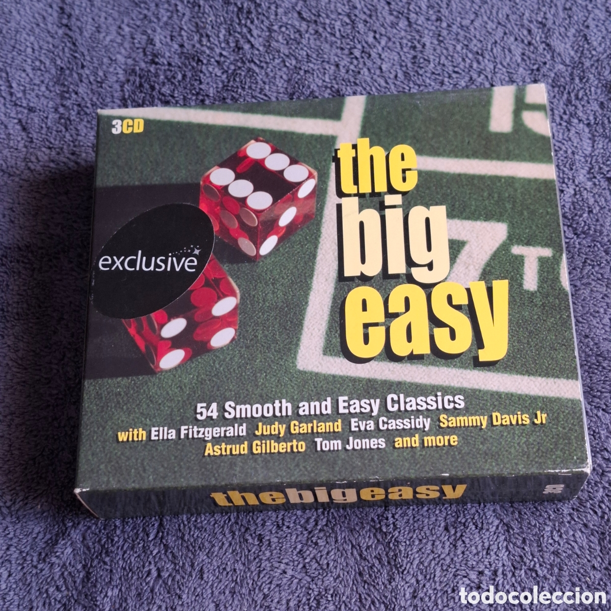 CDs de M&uacute;sica: CD82. The Big Easy, Caja, Con 3 CDs, Funk, Soul, Pop, Crimson, 2005.