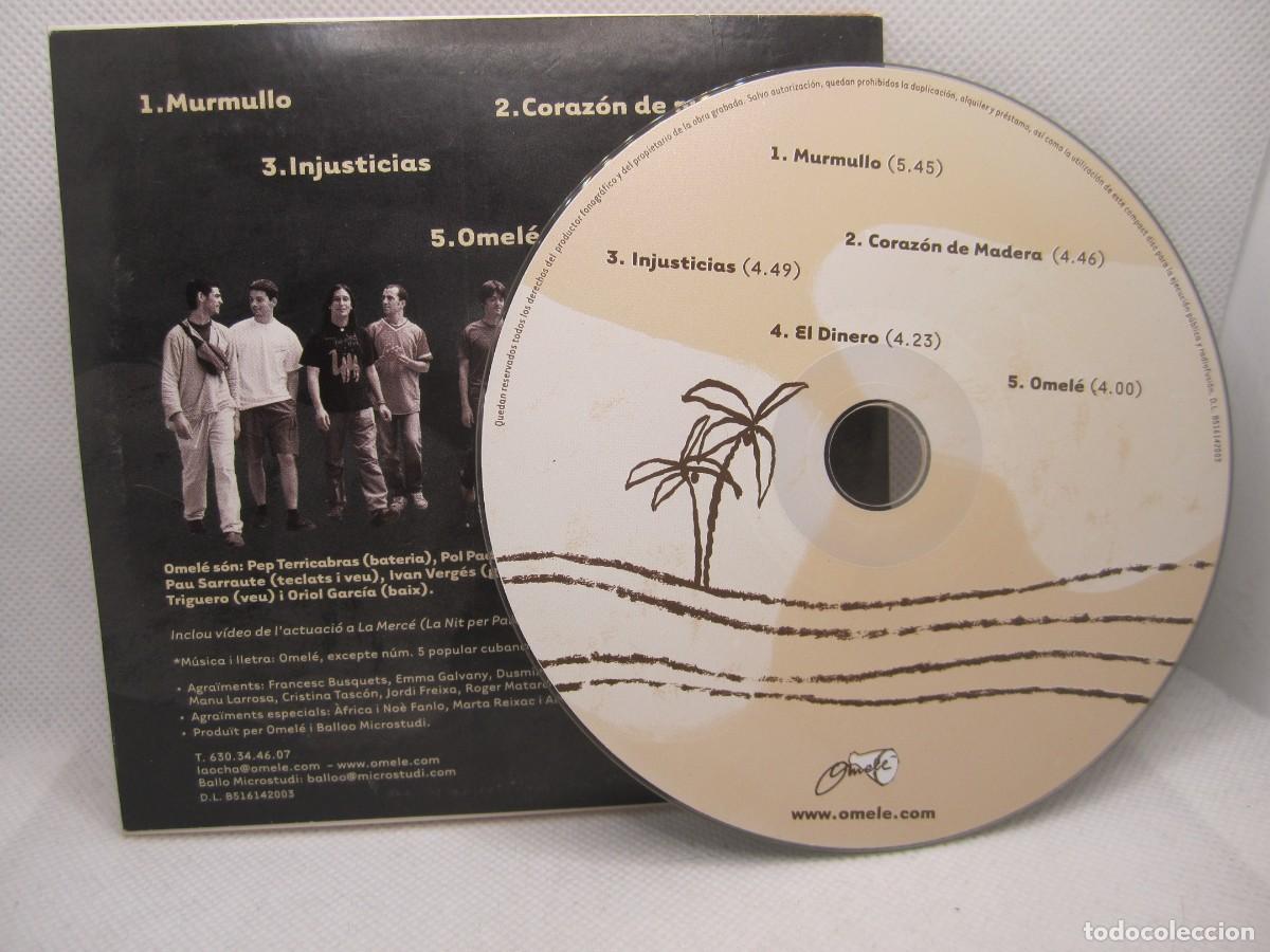 CDs de m&uacute;sica: cd omele murmullo corazon de madera - Foto 2