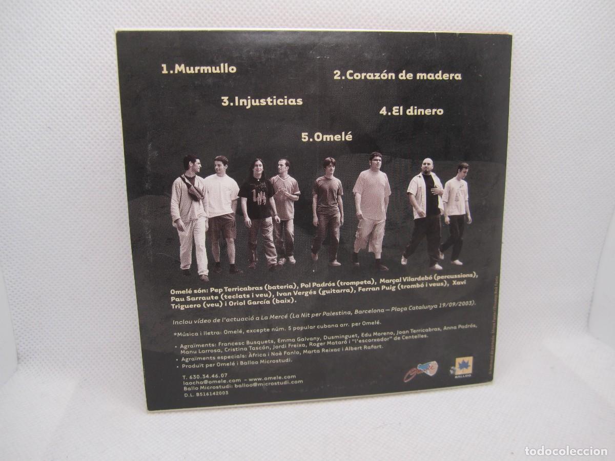 CDs de m&uacute;sica: cd omele murmullo corazon de madera - Foto 3