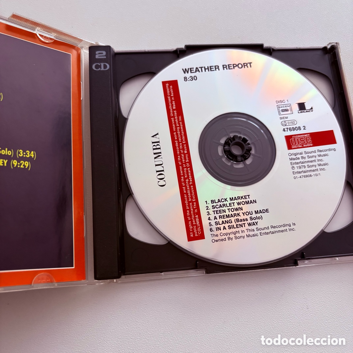 CDs de m&uacute;sica: CD Weather Report &lrm;&ndash; 8:30 - Foto 2