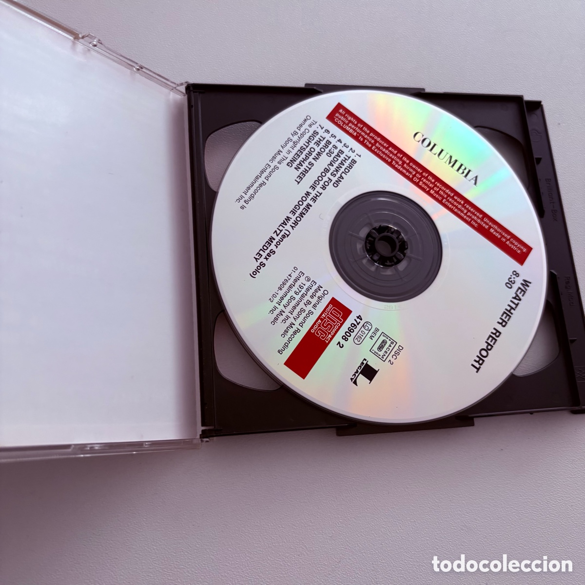 CDs de m&uacute;sica: CD Weather Report &lrm;&ndash; 8:30 - Foto 3