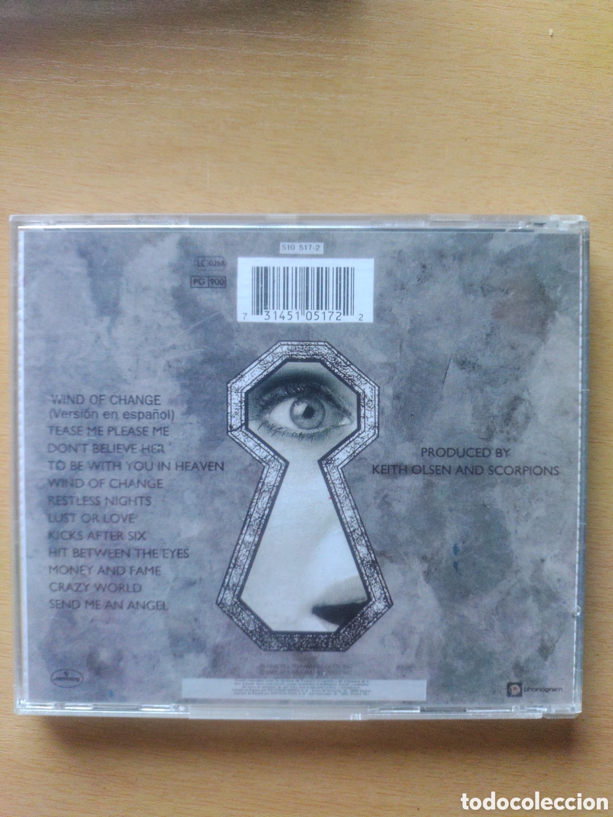 CDs de m&uacute;sica: CD Scorpions Crazy World - Foto 2