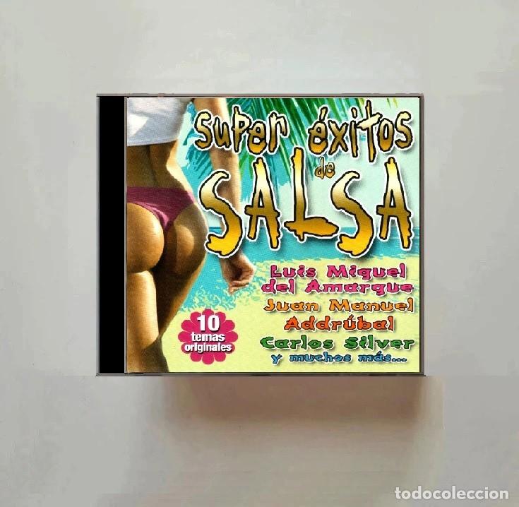 CDs de M&uacute;sica: SALSA. SUPER EXITOS. JUAN MANUEL. ROCKY ROMERO. CARLOS SILVER. HENRY GARCIA Y OTROS. CD.