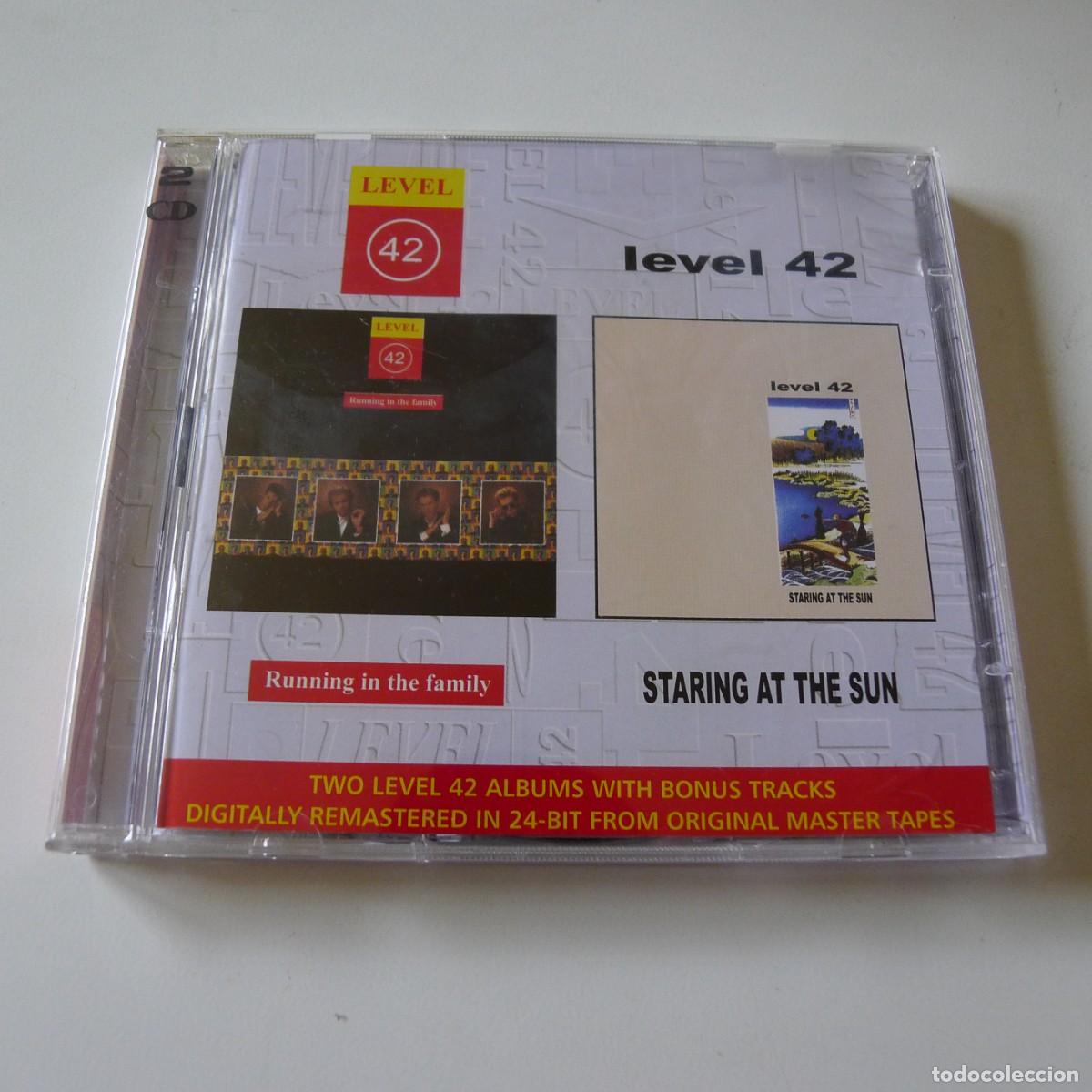 CDs de M&uacute;sica: Level 42 &ndash; Running In The Family / Staring At The Sun 2CD