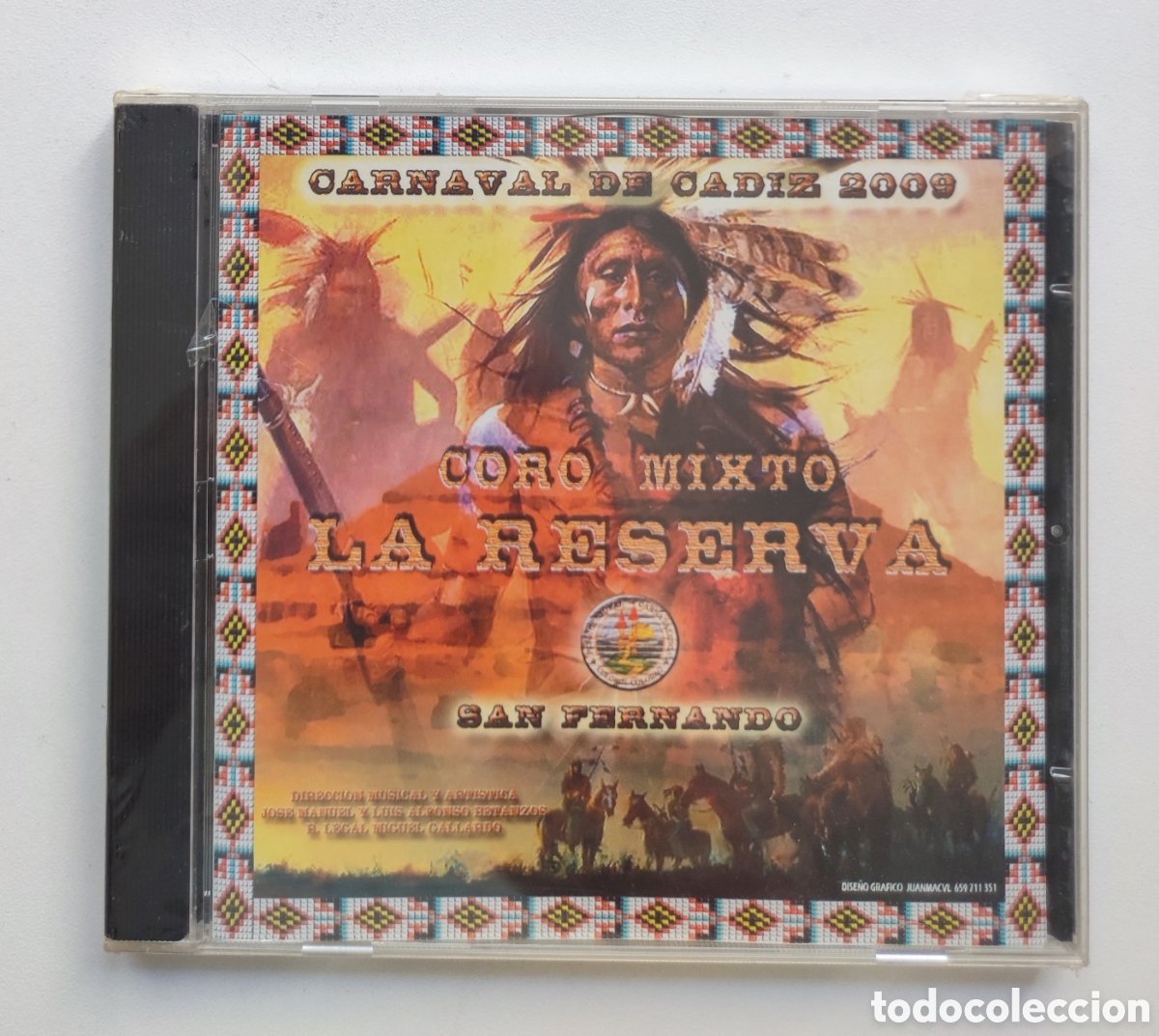 CDs de M&uacute;sica: LA RESERVA - CARNAVAL CADIZ 2009 / CORO SAN FERNANDO - CD PRECINTADO