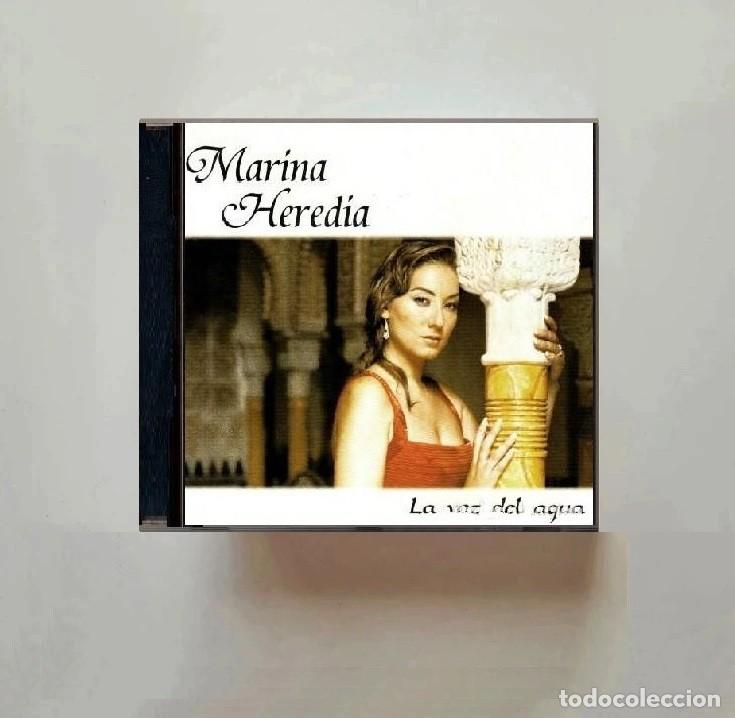Musik-CDs: MARINA HEREDIA. LA VOZ DEL AGUA. FLAMENCO. CD.