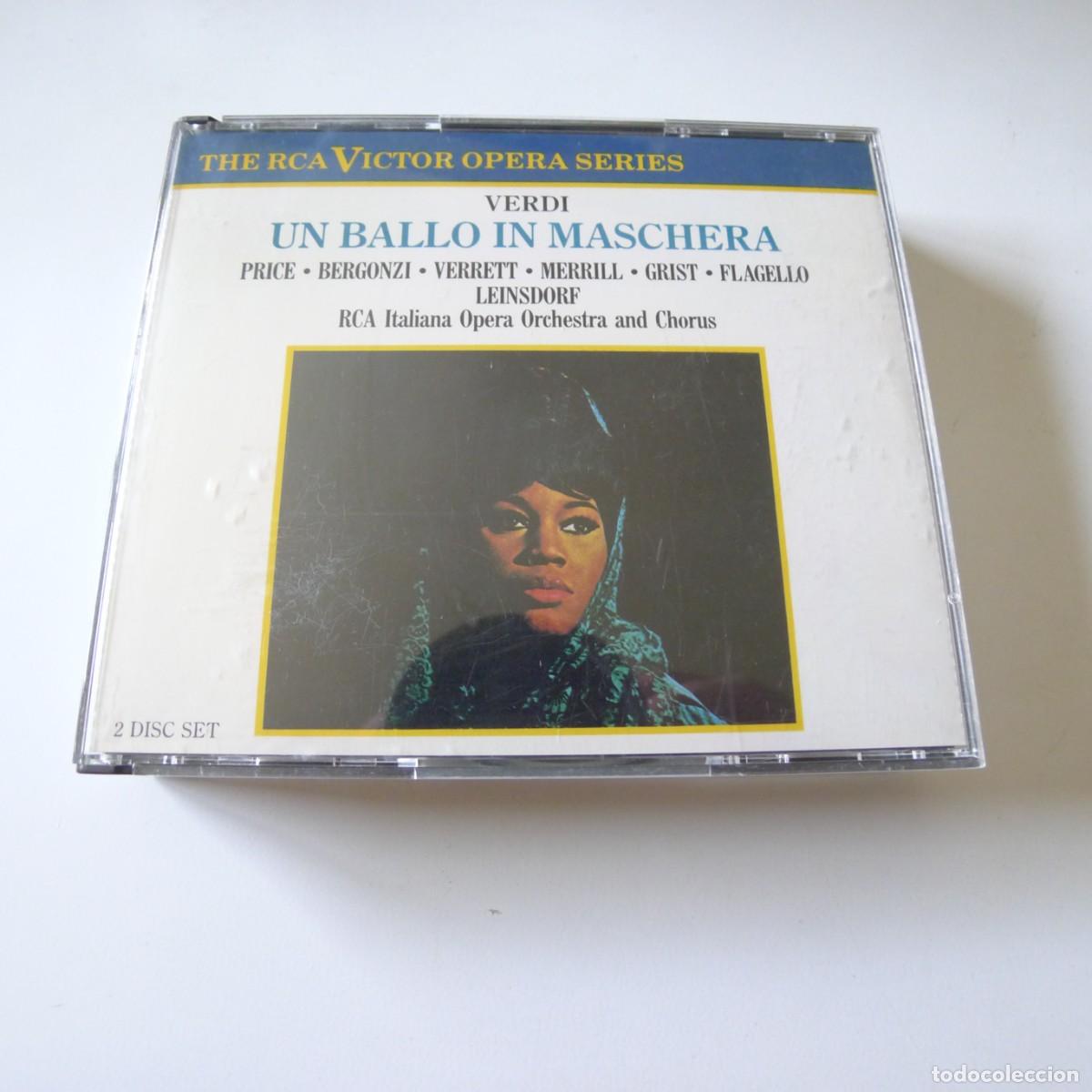 CDs de M&uacute;sica: Verdi &ndash; Un Ballo In Maschera 2CD BOX SET