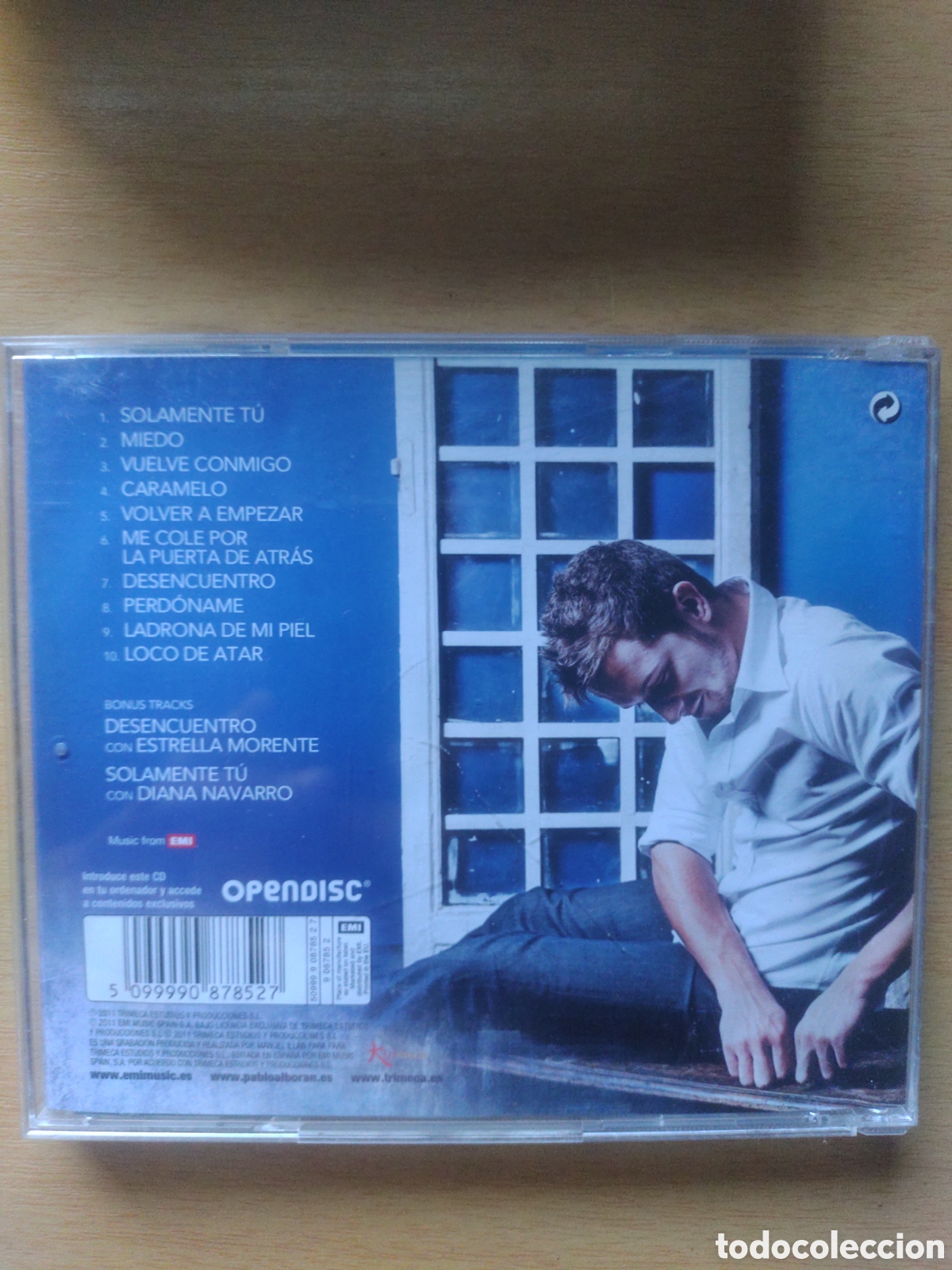 CDs de m&uacute;sica: CD Pablo Albor&aacute;n Solamente T&uacute; - Foto 2