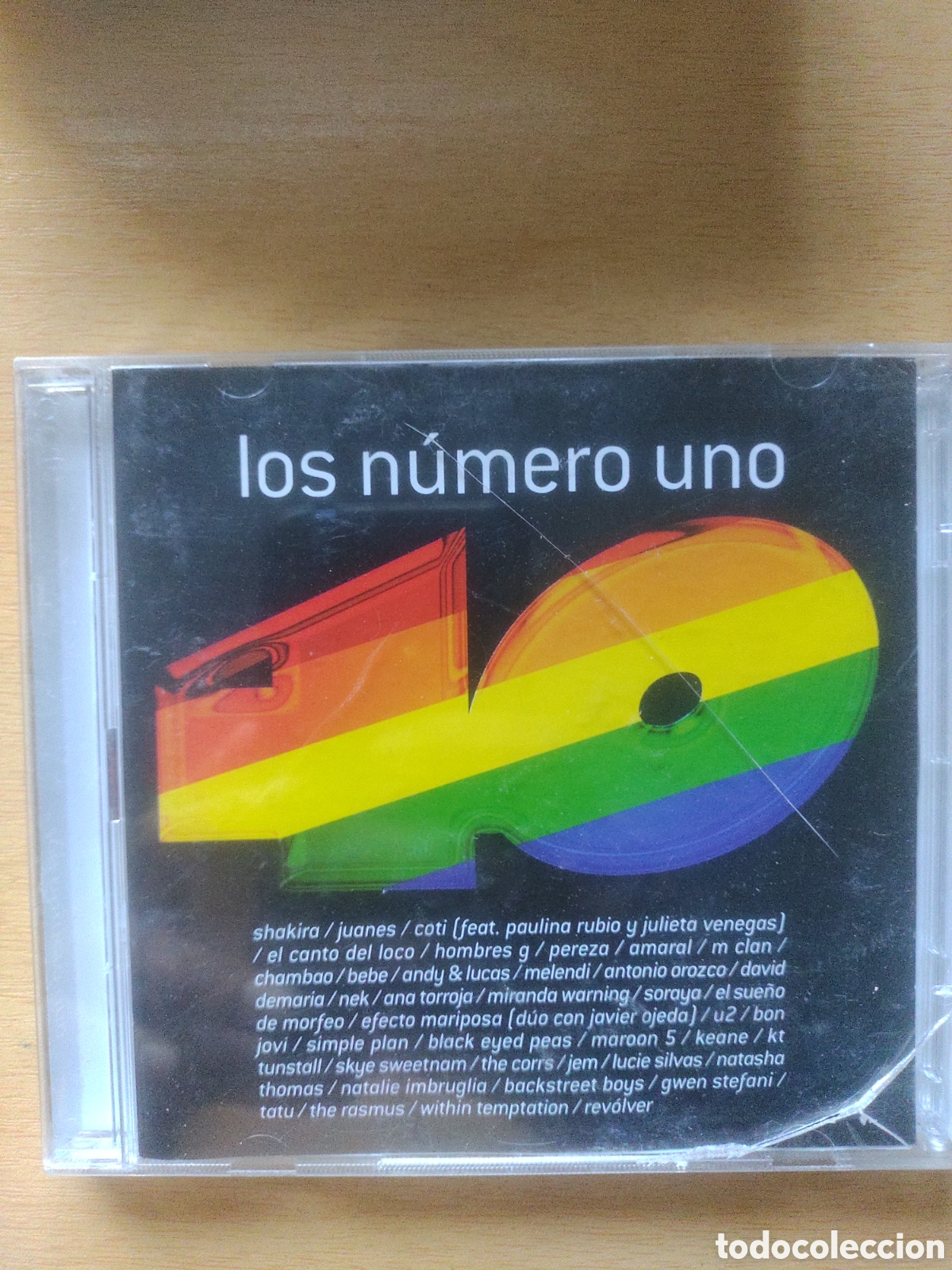 CDs de m&uacute;sica: CD Los N&uacute;mero Uno De 40 Principales - Foto 1