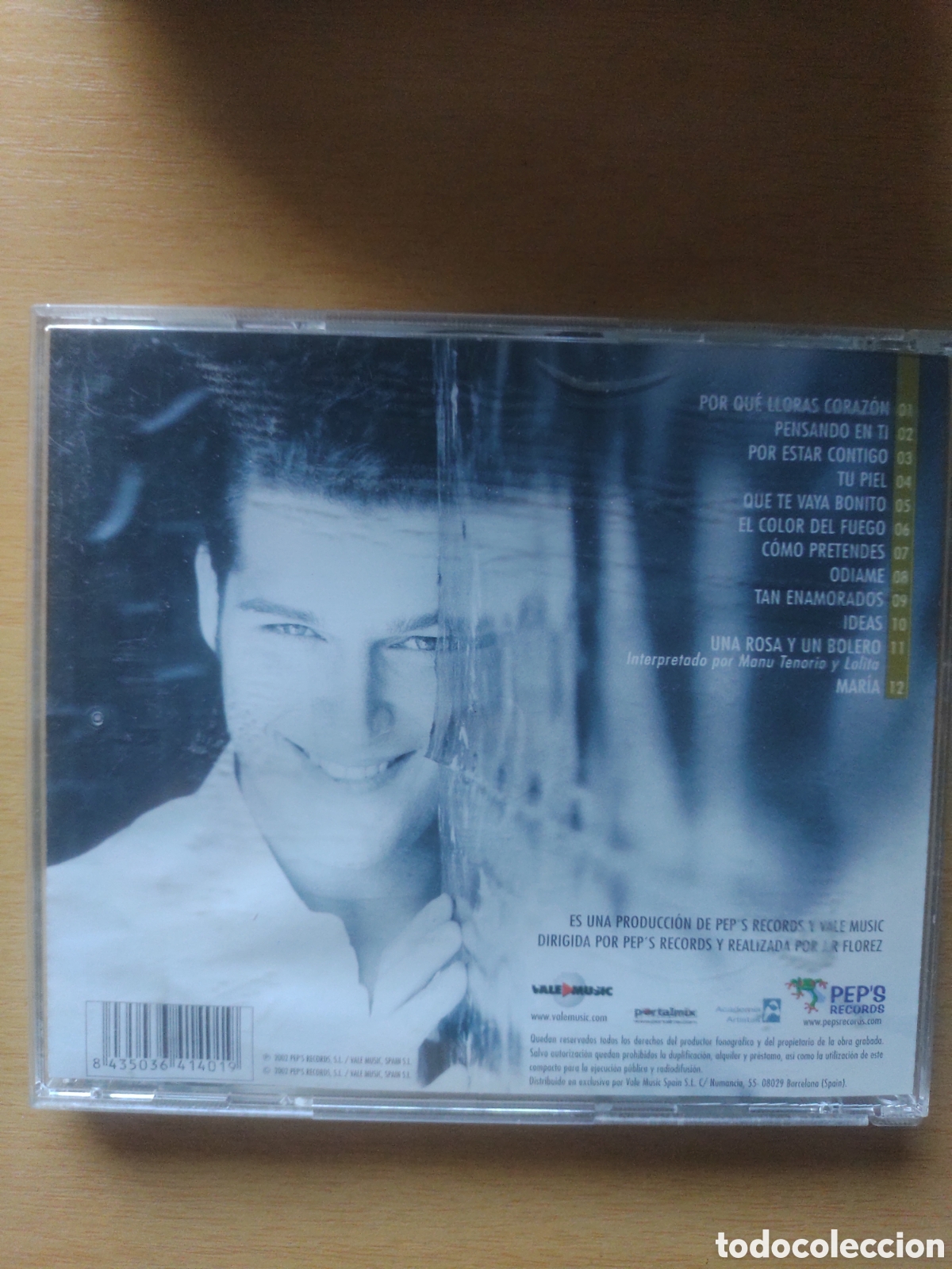 CDs de m&uacute;sica: CD Manu Tenorio de Operacion Triunfo - Foto 2