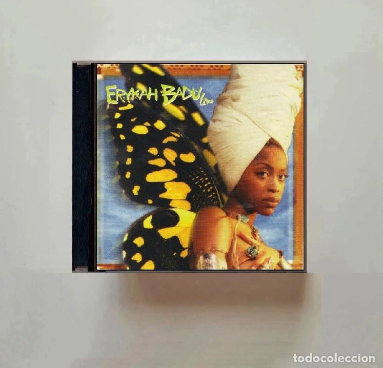 CDs de M&uacute;sica: ERYKAH BADU. LIVE. SOUL. JAZZ. BLUES. CD.