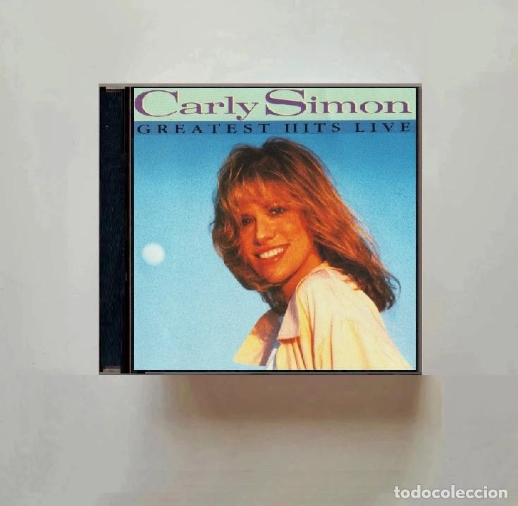 CDs de M&uacute;sica: CARLY SIMON. GREATEST HITS. LIVE. CD.