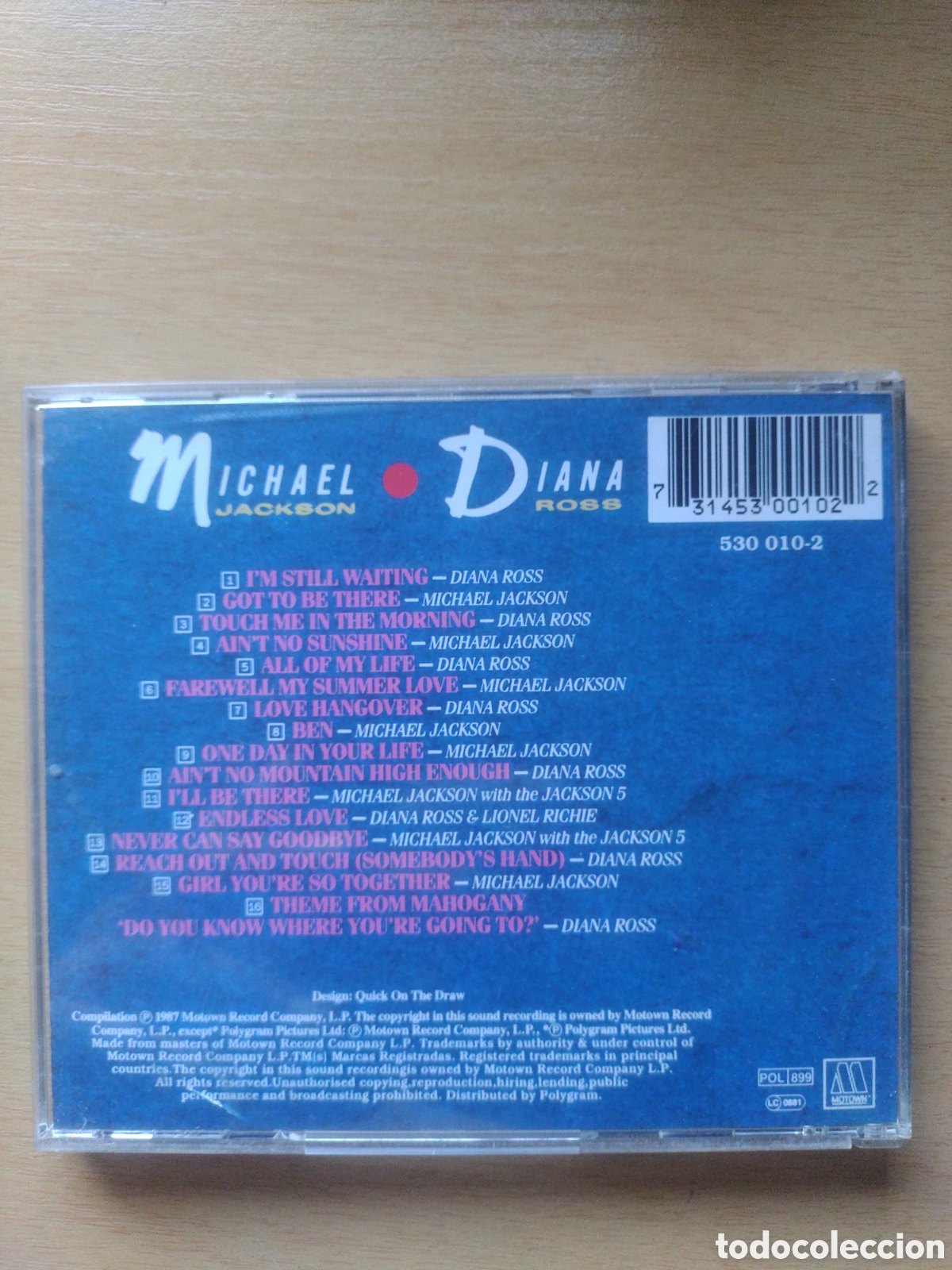 CDs de m&uacute;sica: CD Michael Jackson - Diana Ross - Foto 2