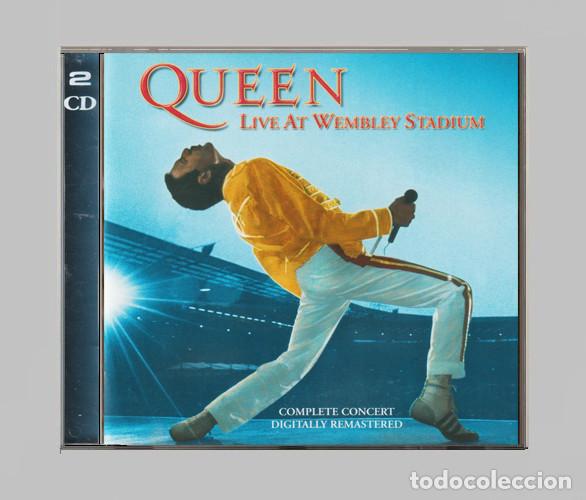 CDs de M&uacute;sica: T1392 - [DOBLE CD]. QUEEN. LIVE AT WEMBLEY STADIUM. COMPLETE CONCERT.