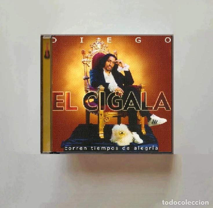CDs de M&uacute;sica: DIEGO EL CIGALA. CORREN TIEMPOS DE ALEGRIA. FLAMENCO. CD.