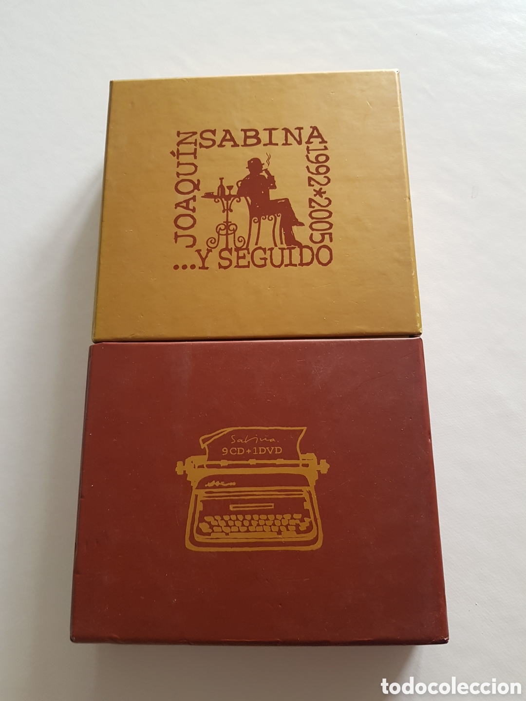 CD di Musica: Joaqu&iacute;n Sabina....Y Seguido, 1992 / 2005, 9 Cd's Y Un DVD, Con Libro Y Letras.