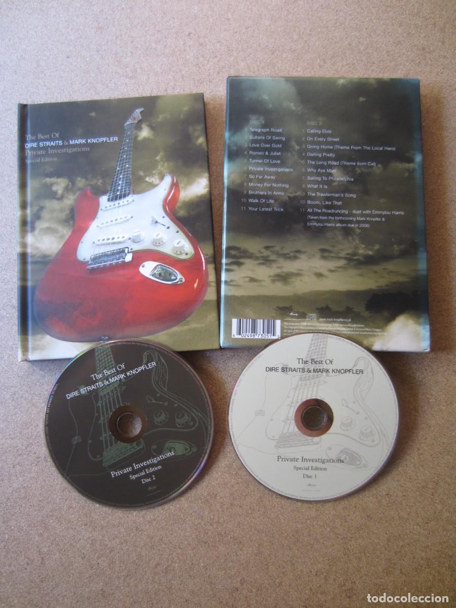 CDs de M&uacute;sica: Private Investigations The Best of Dire Straits & Mark Knopfler Special Edition (2 CDs y Libro)