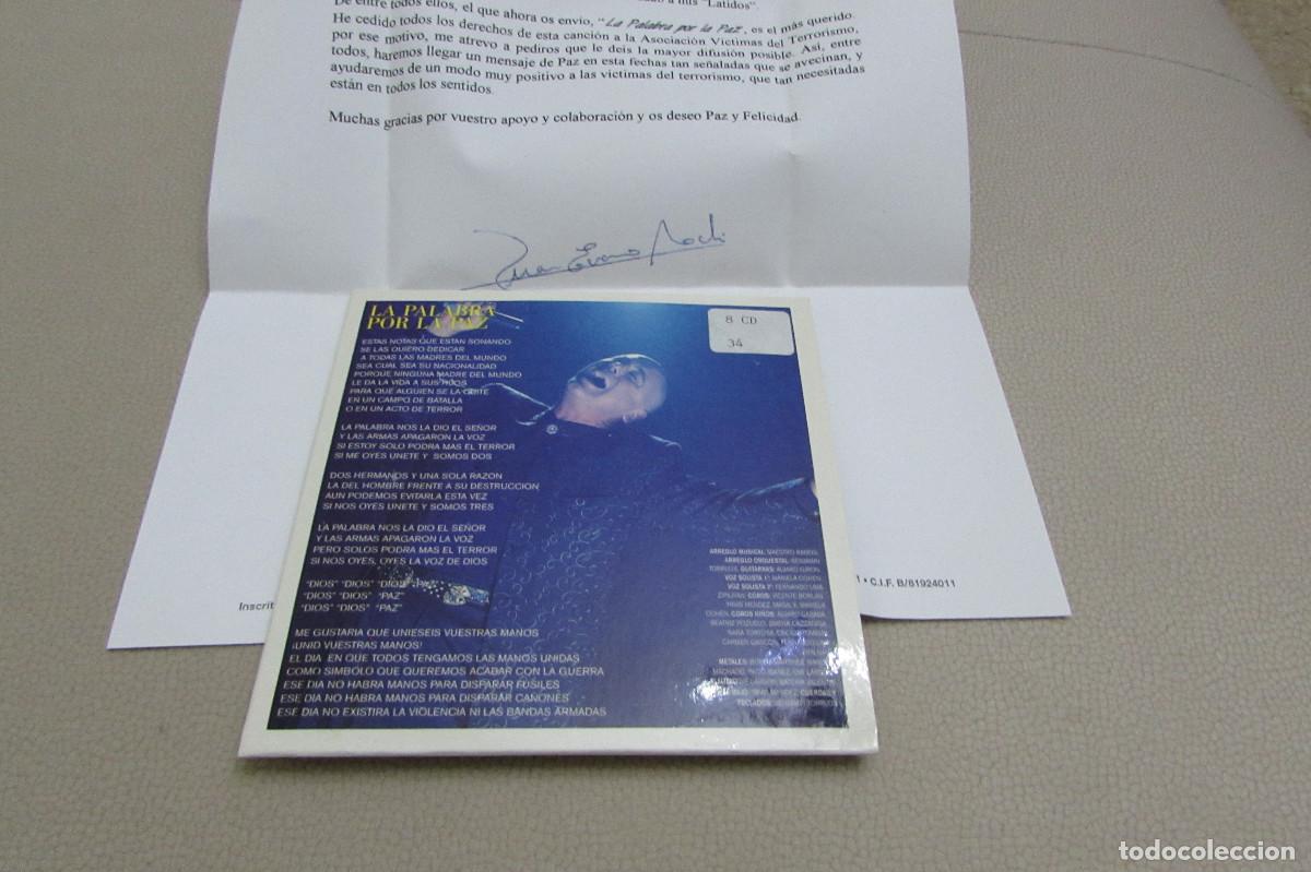 CDs de M&uacute;sica: CD SINGLE PROMO CARTON CADENA 100 - J.E. MOCHI - LA PALABRA POR LA PAZ