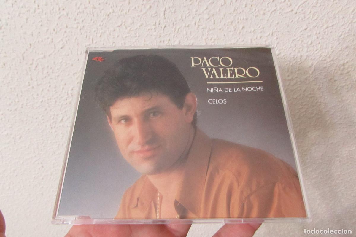 CDs de M&uacute;sica: PACO VALERO. NI&Ntilde;A DE LA NOCHE. CELOS. SINGLE