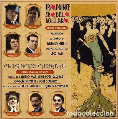 CDs de M&uacute;sica: La Princesa Del Dollar / El Principe Carnaval- 8427328075084