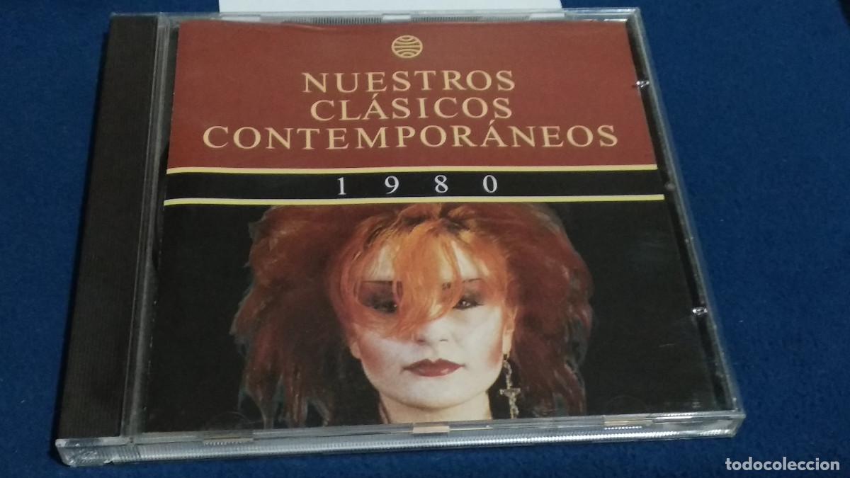 CDs de M&uacute;sica: CD NUESTROS CLASICOS CONTEMPORANEOS &Eacute;XITOS A&Ntilde;O 1980 - ALASKA, RADIO FUTURA, NACHA POP..