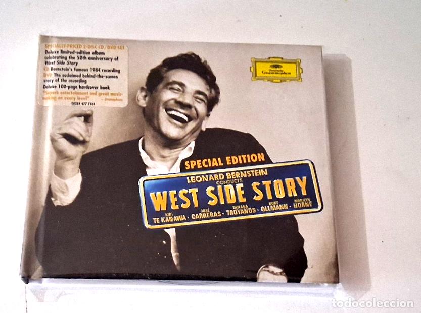 CDs de M&uacute;sica: LEONARD BERNSTEIN &rdquo;WEST SIDE STORY&rdquo; CD +BOOK +DVD KIRI TE KANAWA JOSE CARRERAS