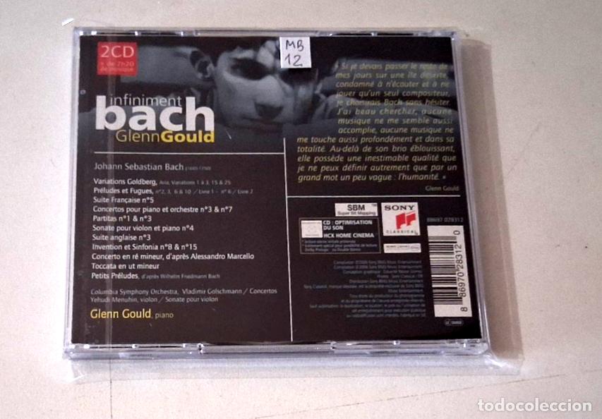 CDs de m&uacute;sica: GLENN GOULD &rdquo;BACH INFINIMENT&rdquo; 2CD CD - Foto 2
