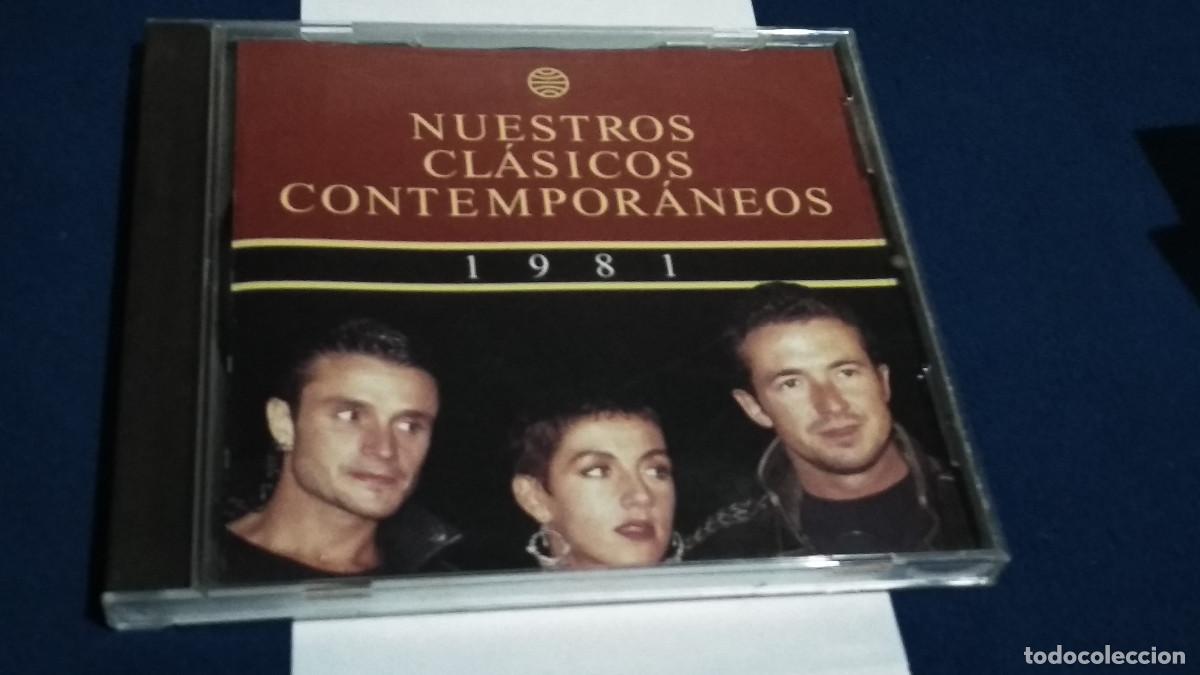 CDs de M&uacute;sica: CD NUESTROS CLASICOS CONTEMPORANEOS &Eacute;XITOS A&Ntilde;O 1981 - MECANO, COZ, BAR&Oacute;N ROJO, SABINA-KRAHE Y PEREZ