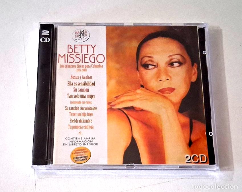 CDs de M&uacute;sica: BETTY MISSIEGO &rdquo;SUS PRIMEROS DISCOS PARA COLUMBIA 1976 - 1980&rdquo; 2CD 41 TRACKS CD