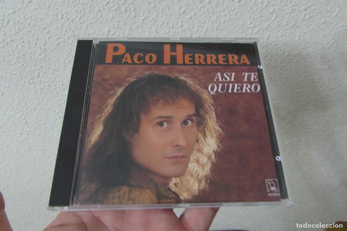 CDs de m&uacute;sica: Paco Herrera &ndash; As&iacute; Te Quiero - Foto 1
