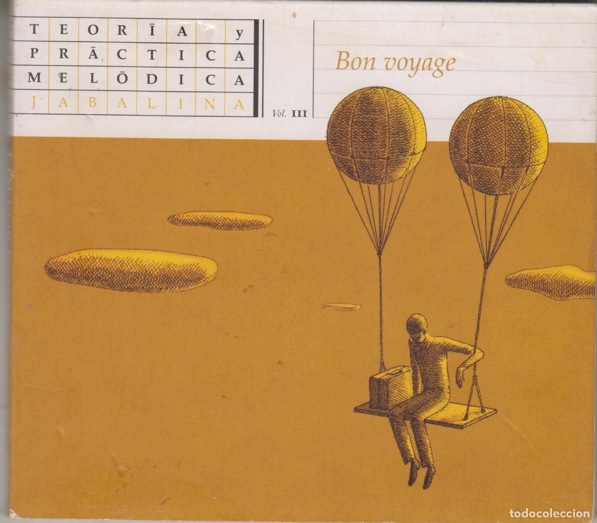 CDs de M&uacute;sica: Teor&iacute;a y Pr&aacute;ctica Mel&oacute;dica JABALINA vol. III BON VOYAGE CD FAMILY MIQUI PUIG VIOLETA G&Oacute;MEZ