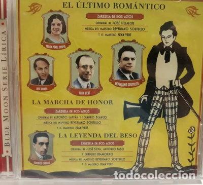 CDs de M&uacute;sica: El &Uacute;ltimo Rom&aacute;ntico - La Marcha De Honor - La Leyenda Del Beso- 8427328075473