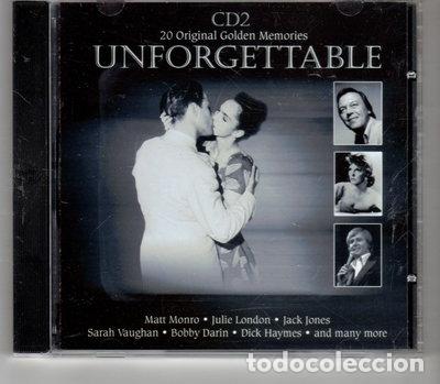 CDs de M&uacute;sica: Unforgettable: 20 Original Golden Memories- 8711539041038