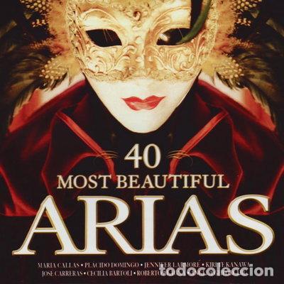 CDs de M&uacute;sica: 40 Most Beautiful Arias- 0825646968961
