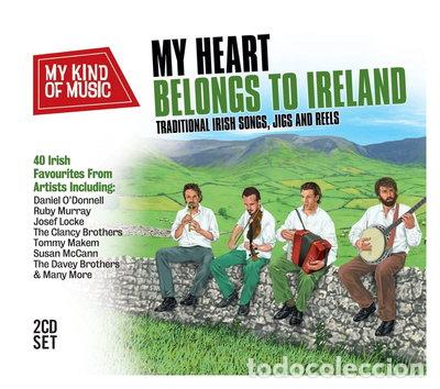 CDs de M&uacute;sica: My Heart Belongs To Ireland: Traditional Irish Songs, Jigs And Reels- 0698458921529