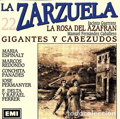 CDs de M&uacute;sica: La Rosa del Azafr&aacute;n / Gigantes Y Cabezudos- 0077776747026