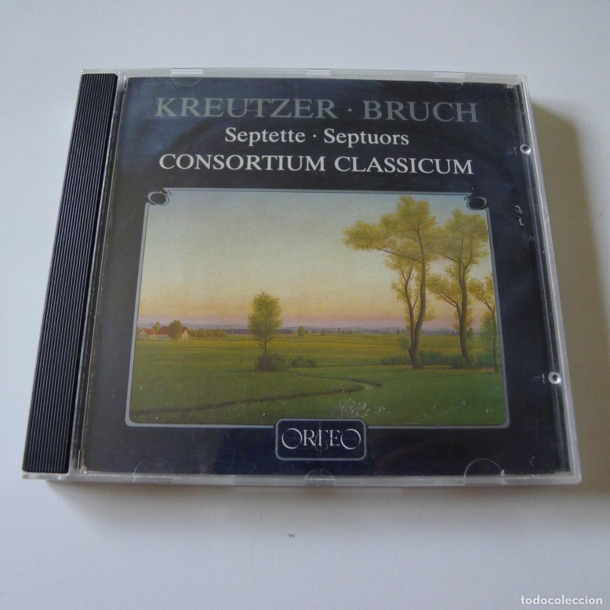 CDs de M&uacute;sica: Kreutzer , Bruch , Consortium Classicum &ndash; Septette - Septuors CD