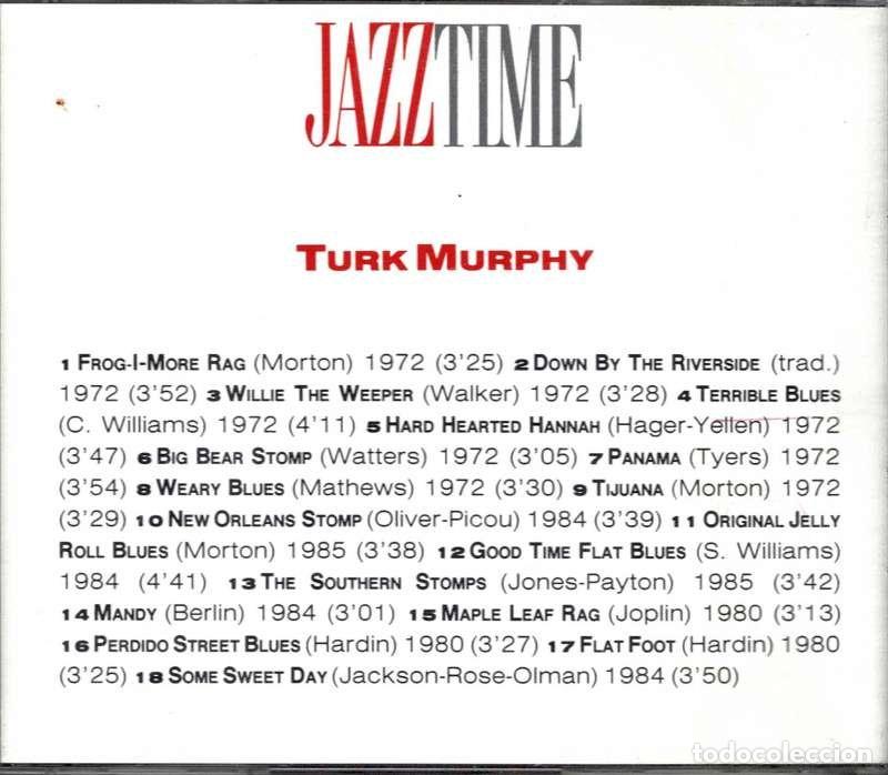CDs de m&uacute;sica: Turk Murphy - Jazz Time. CD - Foto 2