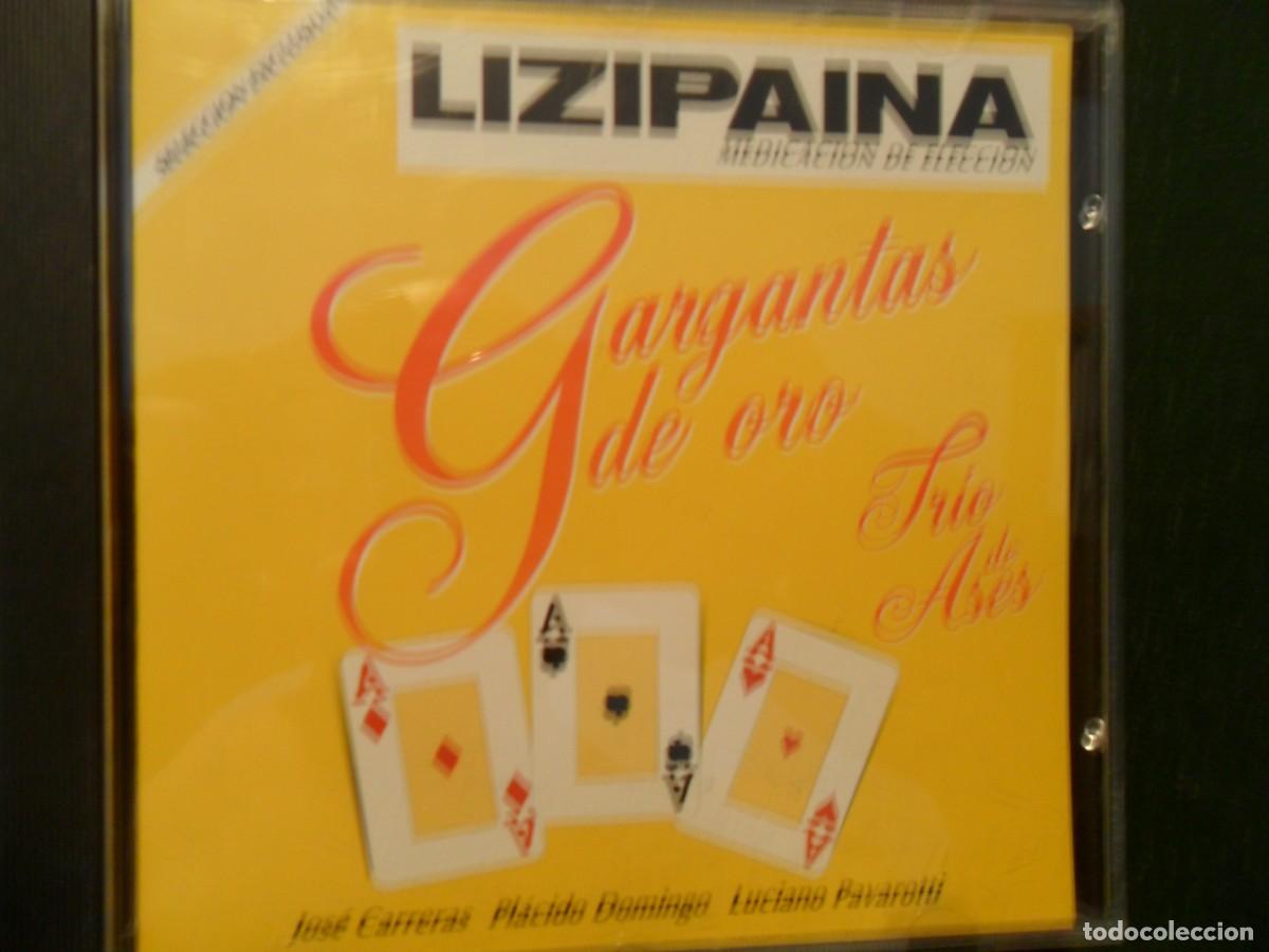 CDs de M&uacute;sica: GARGANTAS DE ORO CARRERAS, DOMINGO, PAVAROTTI