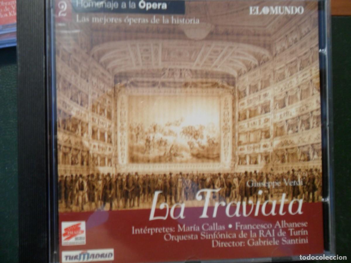 CDs de m&uacute;sica: LA TRAVIATA GIUSEPPE VERDI - Foto 1