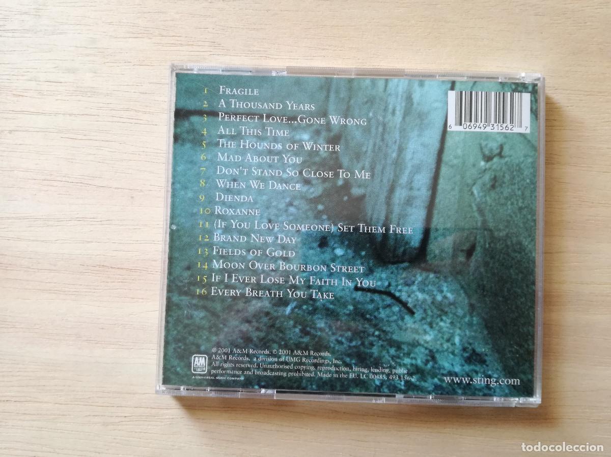 CDs de m&uacute;sica: STING - ALL THIS TIME - PEDIDO MINIMO 7&euro; - Foto 2