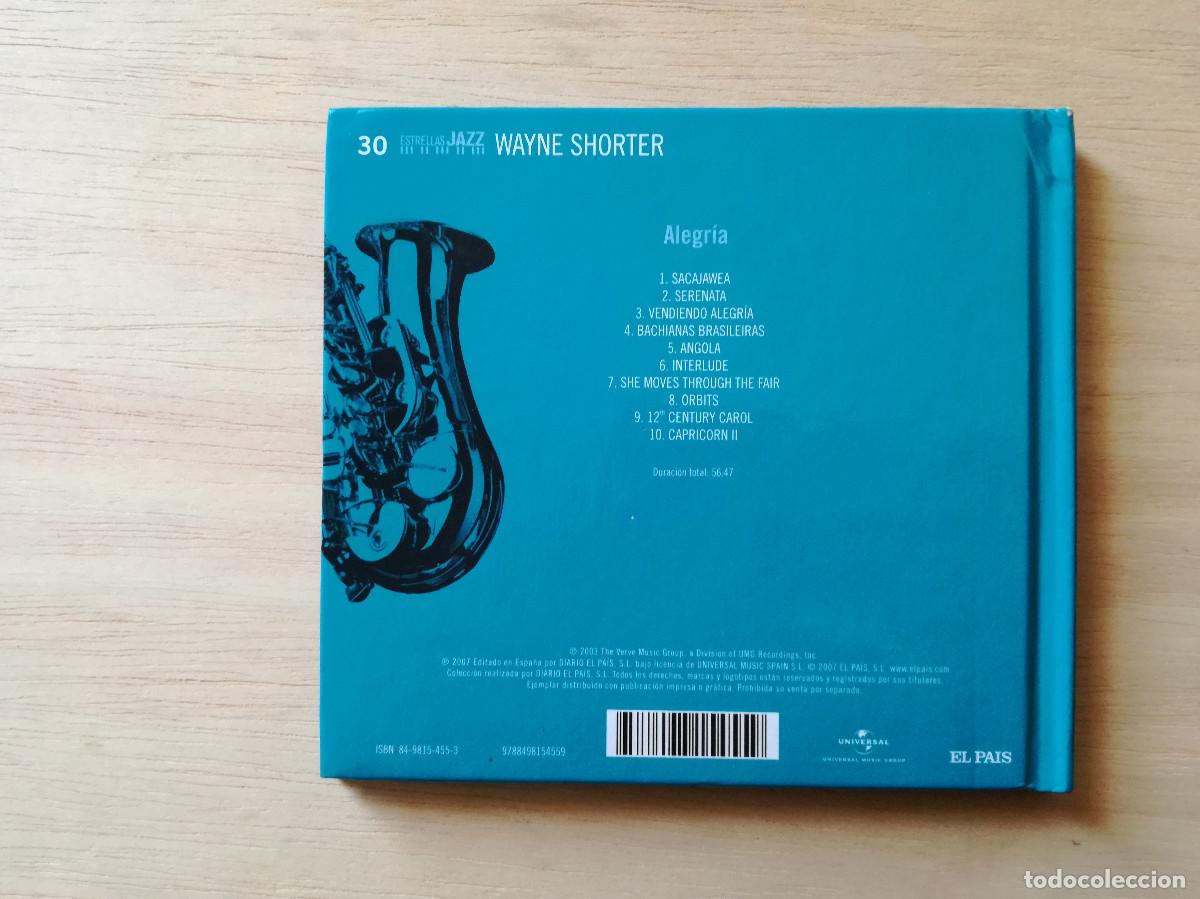 CDs de m&uacute;sica: WAYNE SHORTER - ALEGRIA - PEDIDO MINIMO 7&euro; - Foto 2