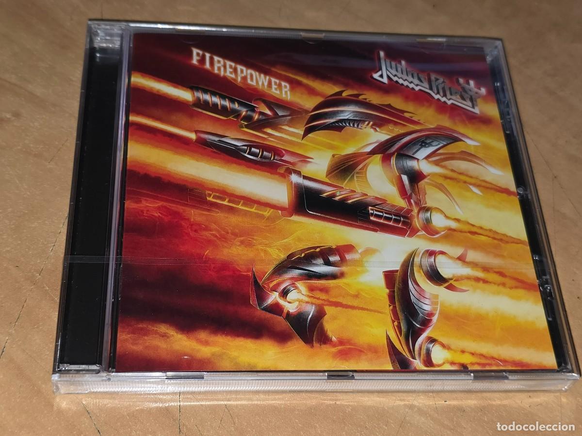 CDs de M&uacute;sica: JUDAS PRIEST CD Firepower, 2018*PRECINTADO* Iron Miden-Metallica-Saxon-Fight-Quiet Riot