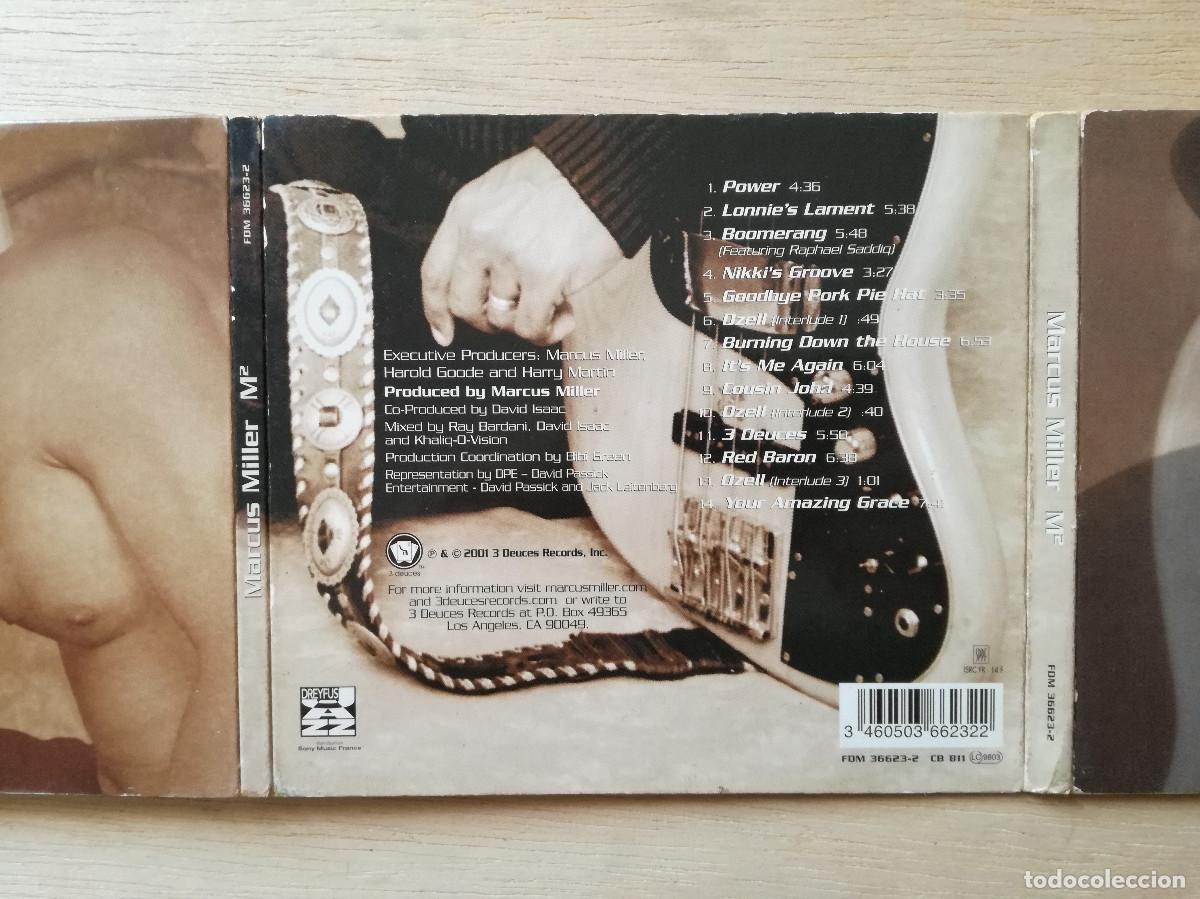 CDs de m&uacute;sica: MARCUS MILLER - M2 - DIGIPACK - Foto 4