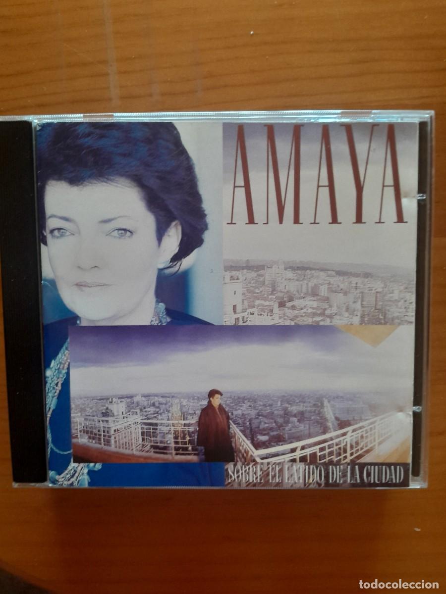 CDs de m&uacute;sica: Amaya sobre el latido de la ciudad cd - Foto 1