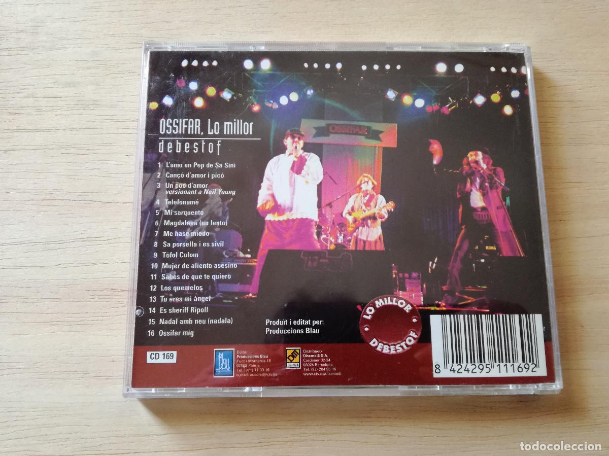 CDs de m&uacute;sica: OSSIFAR - LO MILLOR DEBESTOF - Foto 3