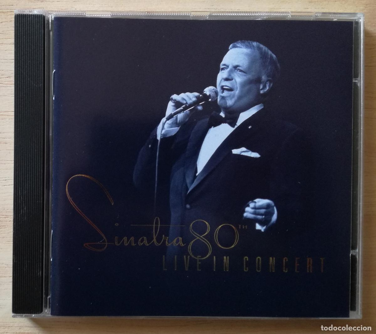 CDs de M&uacute;sica: FRANK SINATRA - 80TH LIVE IN CONCERT - PEDIDO MINIMO 7&euro;