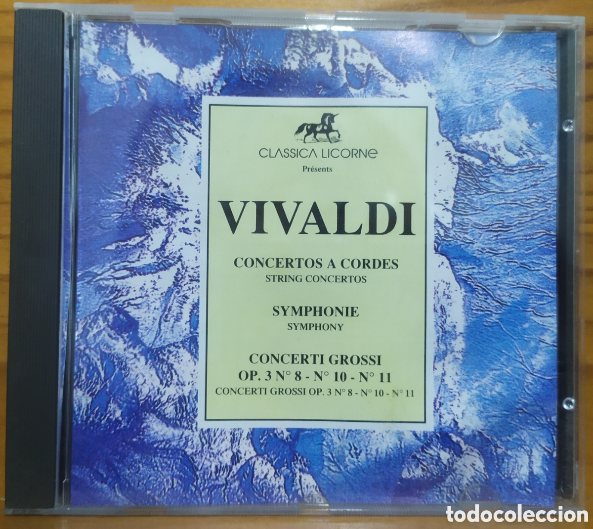 CDs de M&uacute;sica: CD M&uacute;sica: Vivaldi - Col. Classica Licorne
